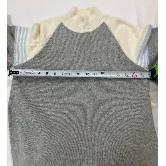 Polo Ralph Lauren Vintage Women’s XL Mock Neck Long Sleeve Pullover Sweater 90s - Picture 7 of 7